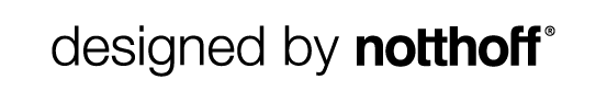 designed by notthoff Footer Logo S